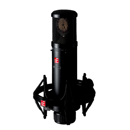 Microphone - SE SE2300 Multi Pattern Large Diaphragm Condenser Mic with Shockmount and Filter