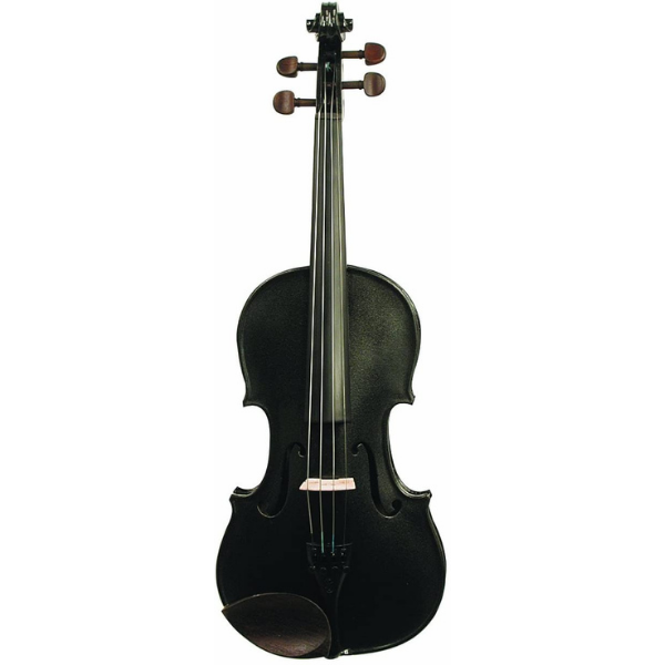 Violin - Stentor Harlequin Violin 4/4 Black with Case