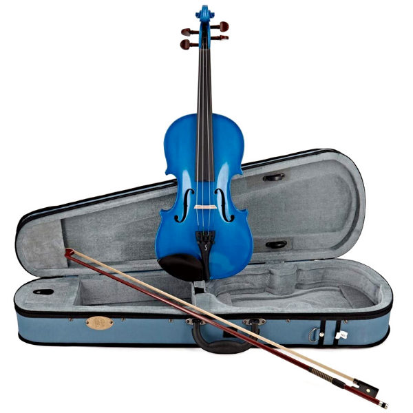 Violin - Stentor Harlequin Violin 4/4 Blue with Case