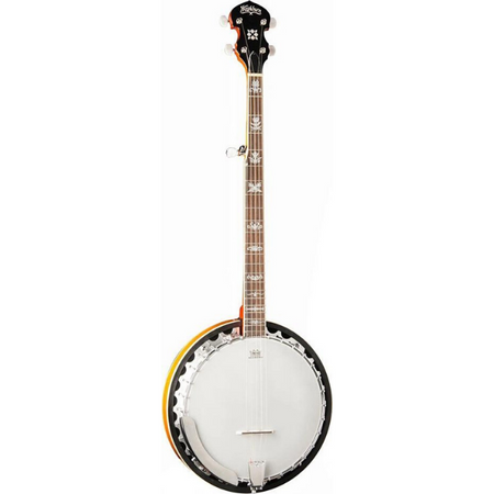 Washburn Guitars Five String Resonator Banjo Natural