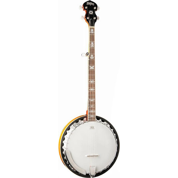 Washburn Guitars Five String Resonator Banjo Natural