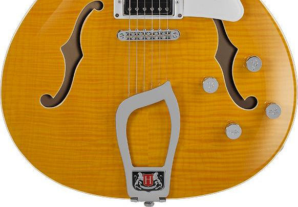 Hagstrom Super Viking Semi-Hollow Body Dandy Dandelion