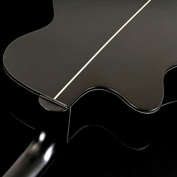 Washburn-Auditorium Body W/ Cutaway Deep Forest Ebony Ace