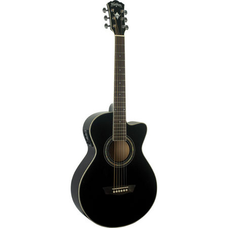 Washburn Guitars 24" Scale Mini Jumbo Dreadnought Acoustic Electric