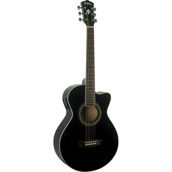 Washburn Guitars 24" Scale Mini Jumbo Dreadnought Acoustic Electric