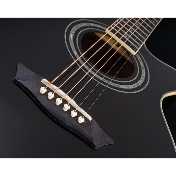 Washburn Guitars 24" Scale Mini Jumbo Dreadnought Acoustic Electric