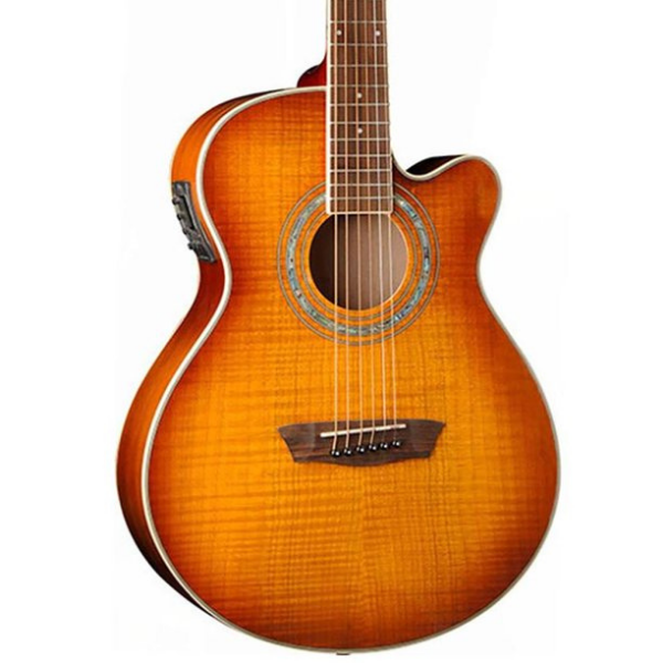 Washburn Guitar Cutaway Acoustic Guitar Festival Series