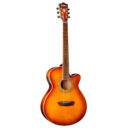 Washburn Guitar Cutaway Acoustic Guitar Festival Series
