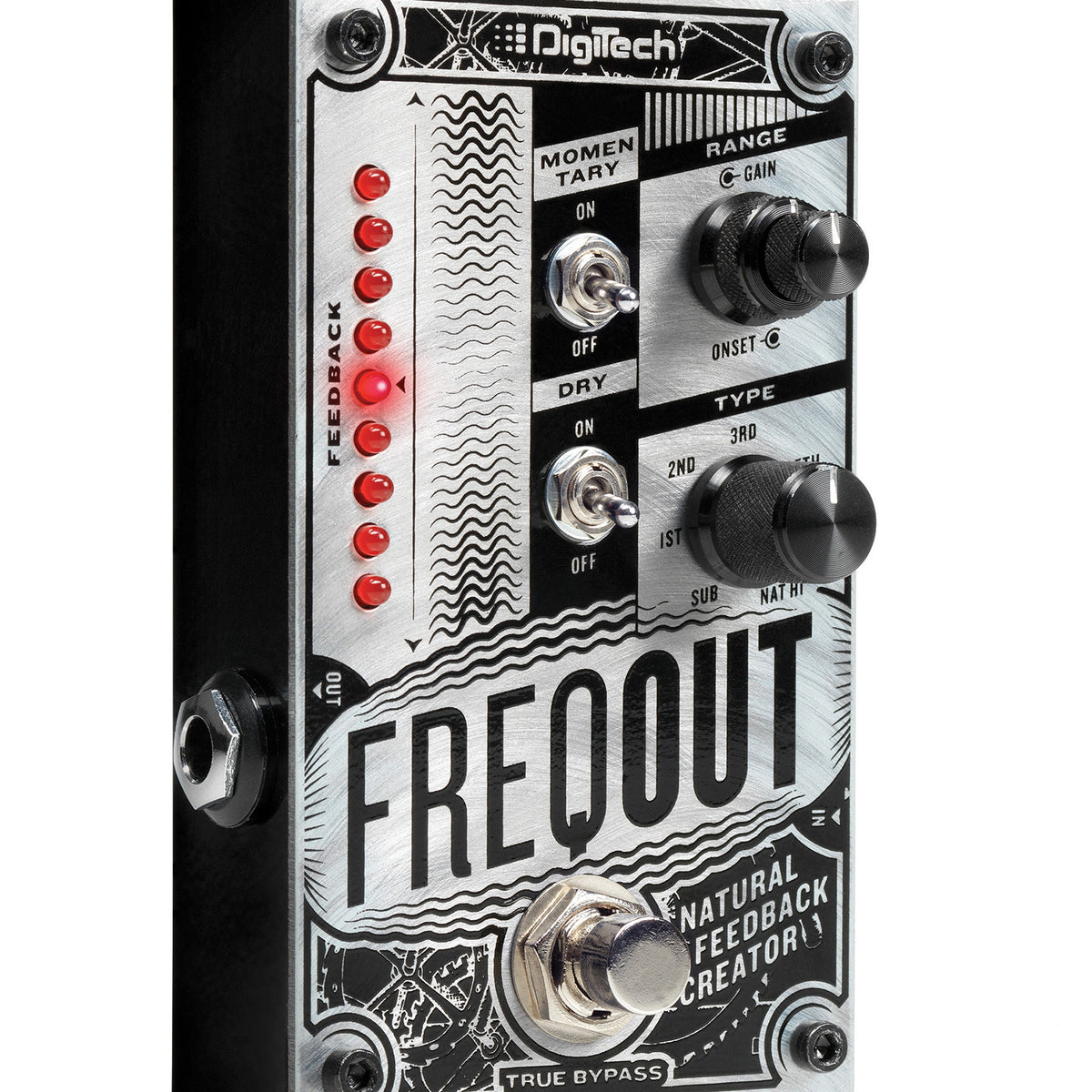 Pedal - Digitech FREQOUT FreqOut Natural Feedback Creator Pedal
