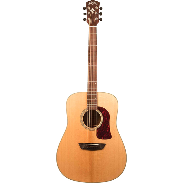 Washburn HD100SWEK-D Heritage 100 Series Acoustic Electric Guitar,  Natural