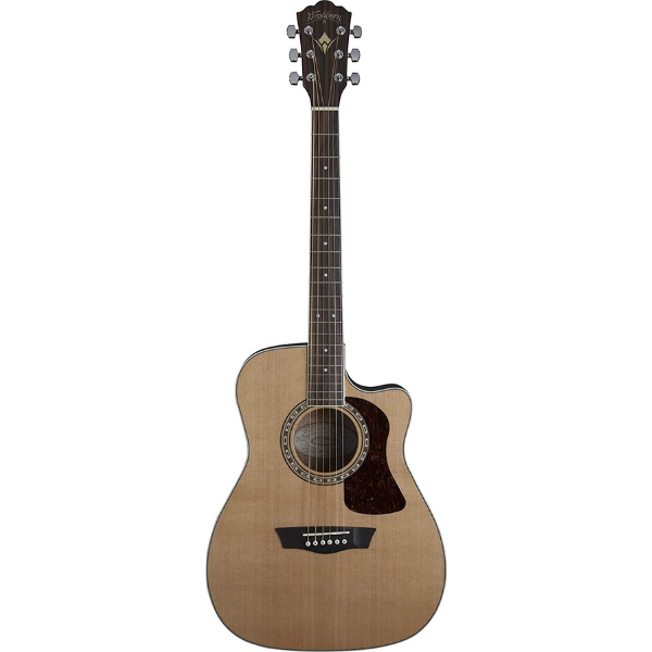 Washburn F11SCE Heritage 10 Series Folk Cutaway Acoustic Electric Guitar