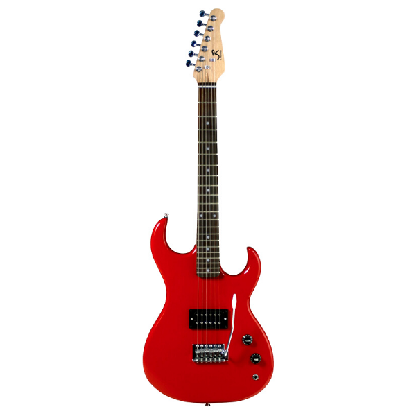 J Reynolds Red Junior Electric Guitar
