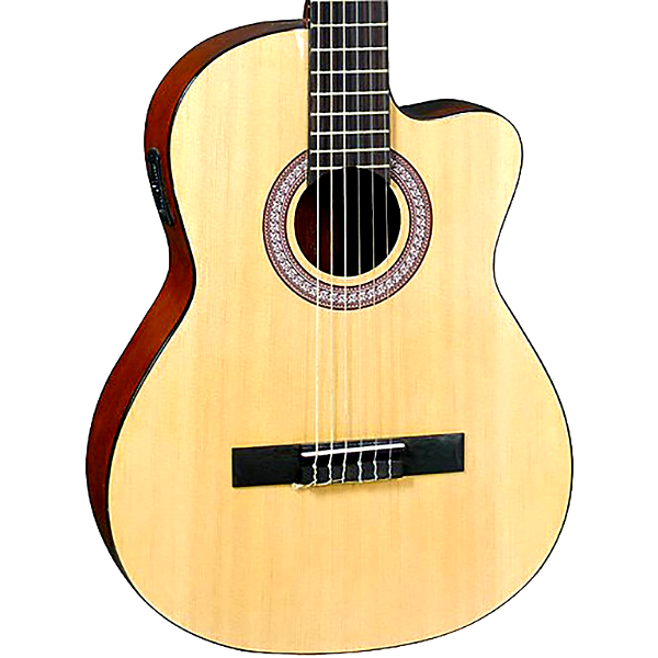 J Reynolds Nylon String Acoustic-Electric Classical Guitar