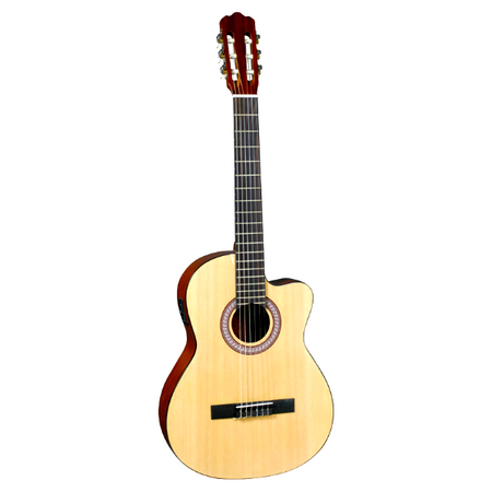 J Reynolds Nylon String Acoustic-Electric Classical Guitar