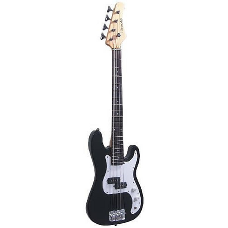 J Reynolds Electric Bass Guitar Black