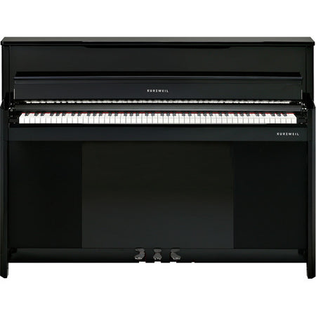 Piano - Kurzweil Home Piano Upright Compact Ebony Polish 2 BOX 5% Off at Check Out! "GoodMusic"