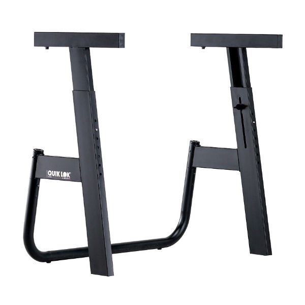 Stand - Quik Lok M-91BK Monolith Single Tier Keyboard Stand
