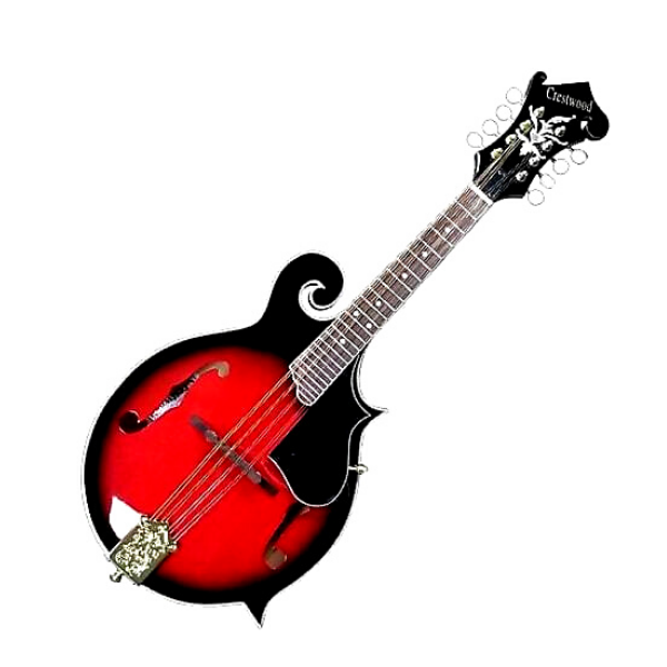 Crestwood F Style Mandolin – The Music Cart Crestwood F Style Mandolin – The Music Cart