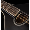 Washburn Guitars Americana Series A Style Mandolin Black with Solid Top