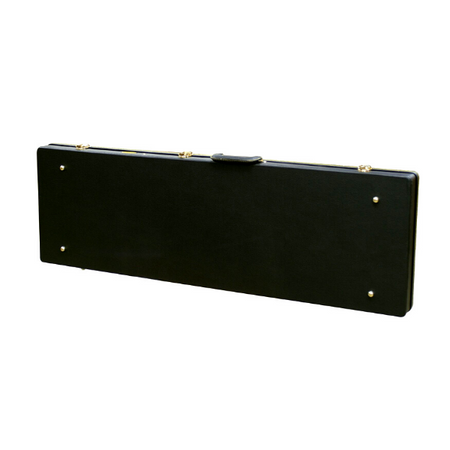 Case - MBT MBTEBCWBK Wooden Electric Bass Case Black