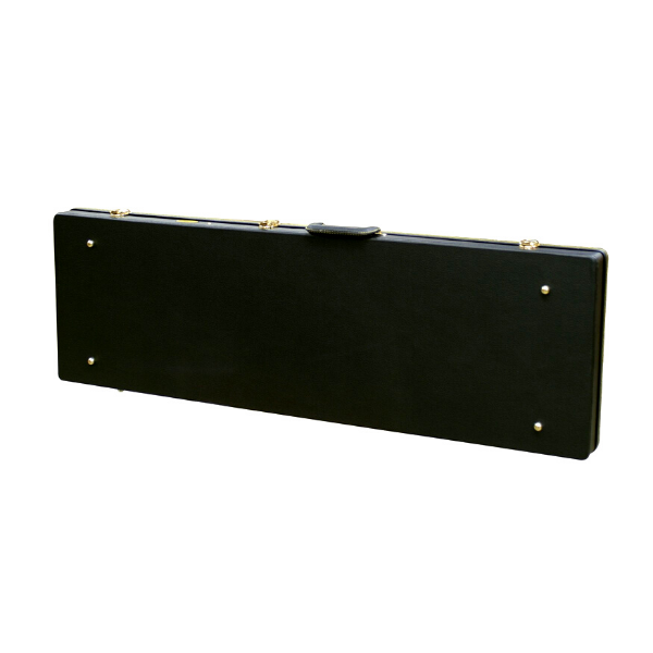 Case - MBT MBTEBCWBK Wooden Electric Bass Case Black