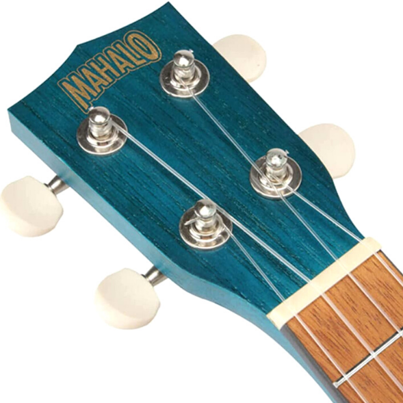 Ukulele - Mahalo Kahiko Soprano Trans Blue