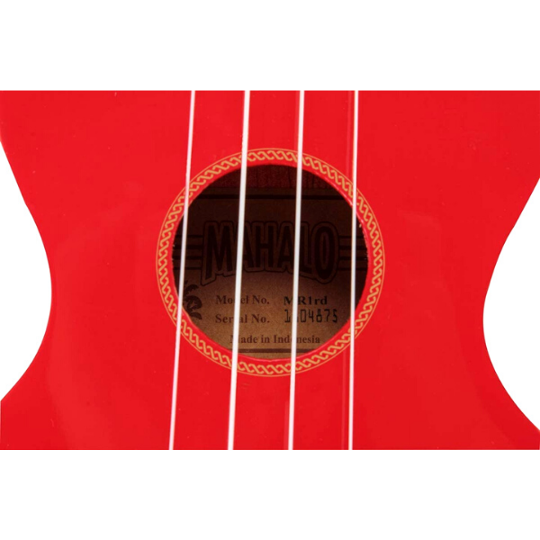 Ukulele - Mahalo Rainbow Soprano Ukulele Red