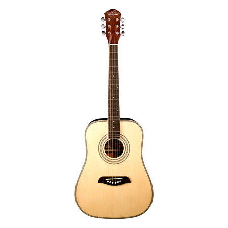 Oscar Schmidt 3/4 Dreadnought Acoustic Guitar Pack Natural Spruce