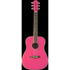 Oscar Schmidt 1/2 Dreadnought Acoustic Guitar Pink
