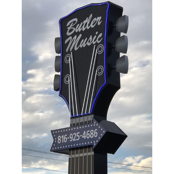 Mexican Guitar - Oscar Schmidt Acoustic Electric Bajo Quinto Trans Black