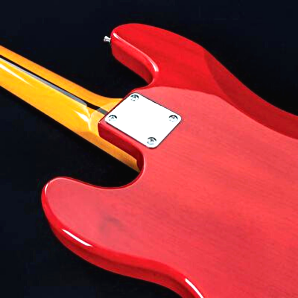 Oscar Schmidt Precision Electric Bass Trans Red