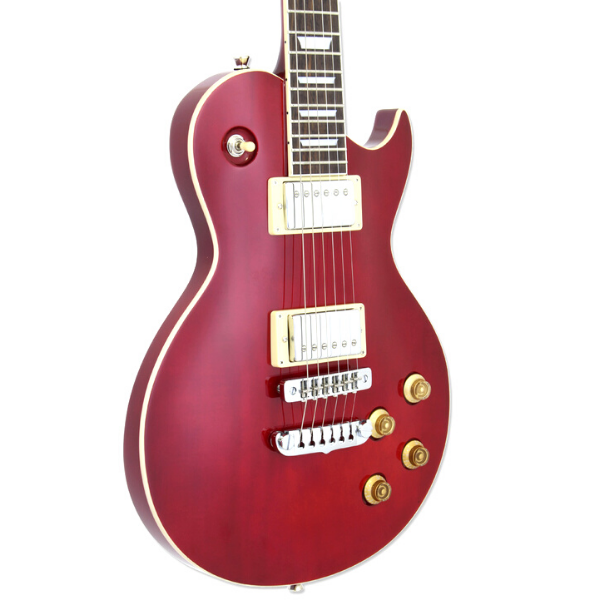 ARIA PRO II ELECTRIC GUITAR WINE RED