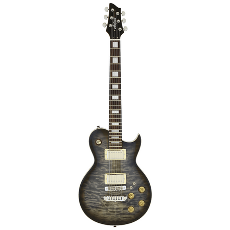 ARIA PRO II ELECTRIC GUITAR SEE THRU BLACK BURST