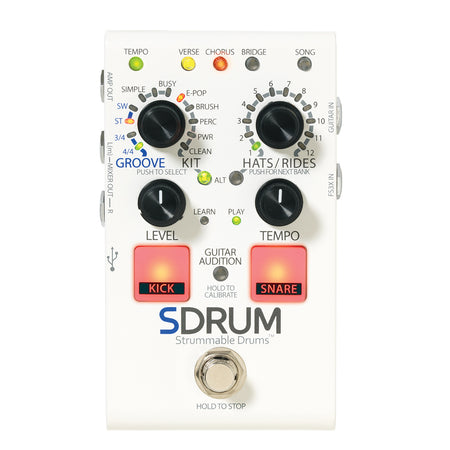 Pedal - Digitech SDRUM Strummable Drum Pedal