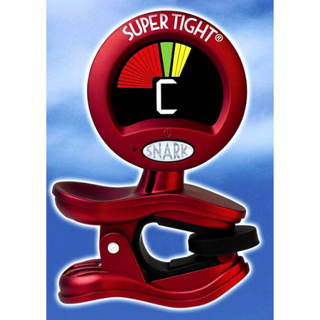 Tuner - Snark Super Tight Hertz All Instrument Tuner RED/SILV