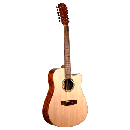 Teton Guitars Acoustic Electric Dreadnought Guitar in Solid Top Sitka