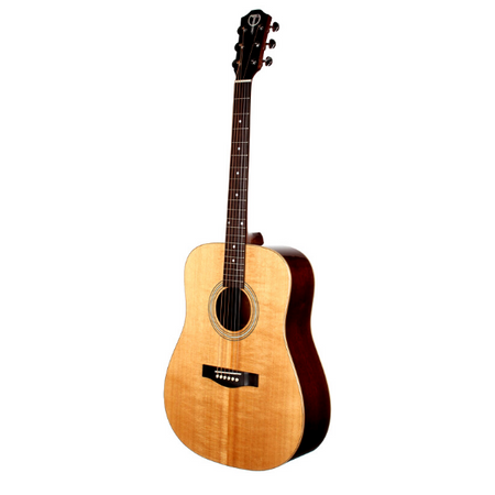 Teton Guitars Acoustic Dreadnought Guitar in Top Solid Sitka Spruce