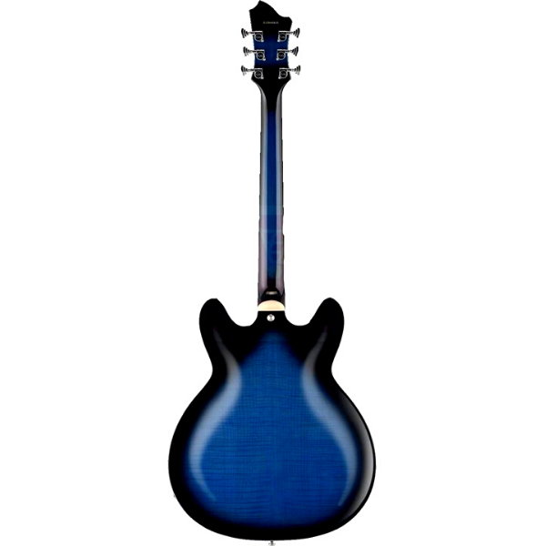 Hagstrom Super Viking Semi-Hollow Body Dark Baltic Sea