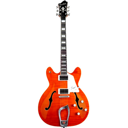 Hagstrom Super Viking Semi-Hollow Body Mandarin