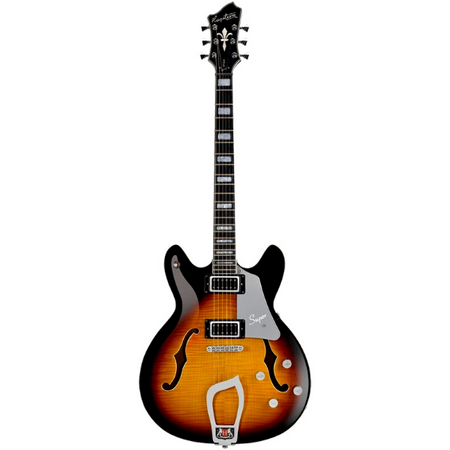 Hagstrom Super Viking Semi-Hollow Body Tobacco Sunburst