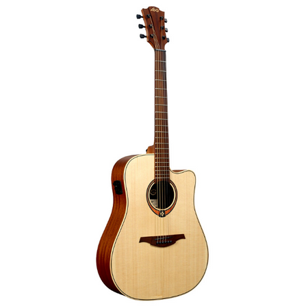 LAG Tramontane Dreadnought Cutaway Acoustic-Electric Guitar