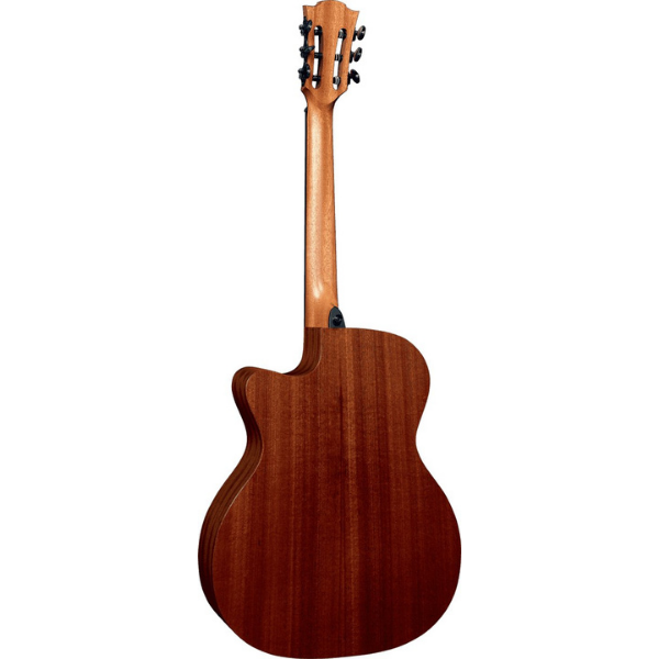 LAG Tramontane NylonSlim Auditorium Cutaway Acoustic-Electric Guitar