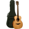 LAG Tramontane Travel Guitar Red Cedar Acoustic Natural w/Bag