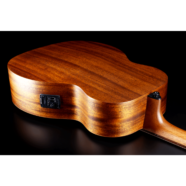 LAG Tramontane Travel Guitar Red Cedar A/E Natural w/Bag