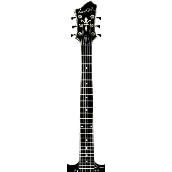 Hagstrom Viking Semi-Hollow Body Black Gloss