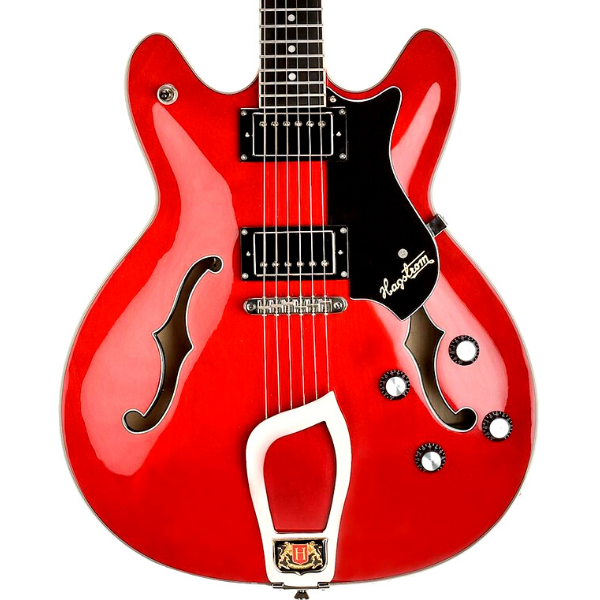 Hagstrom Viking Semi-Hollow Body Wild Cherry Trans