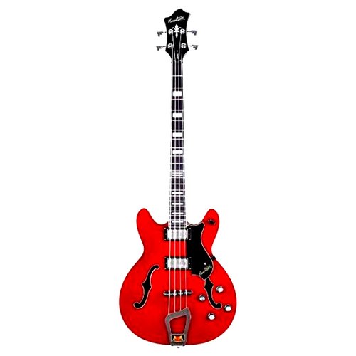 Hagstrom Viking Bass Semi-Hollow Electric Guitar Wild Cherry