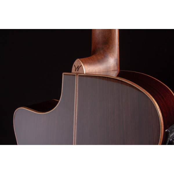 Washburn Comfort Deluxe 25 Series Grand Auditorium Cutaway Acoustic Electric Guitar