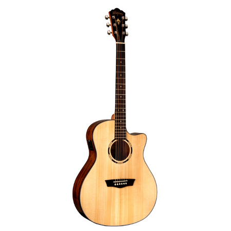 Washburn Woodline 10 Series Orchestra Cutaway Acoustic Electric Guitar