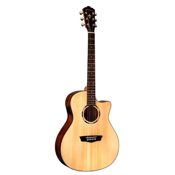 Washburn Woodline 10 Series Orchestra Cutaway Acoustic Electric Guitar
